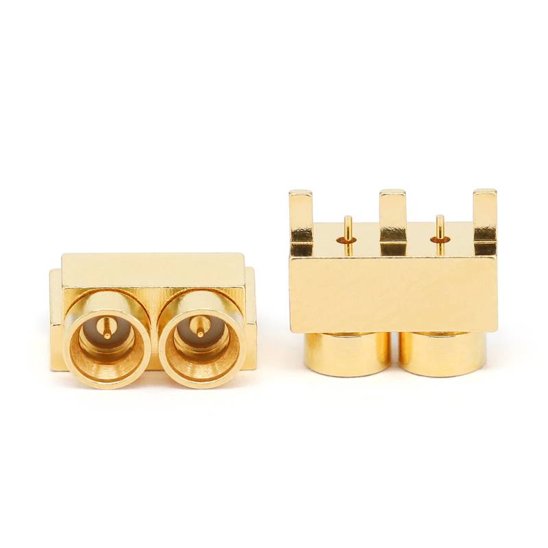 Gppo Connector GPPO (Mini-SMP) Male 2 Channel Connector, DC - 65GHz – Flexi RF Inc