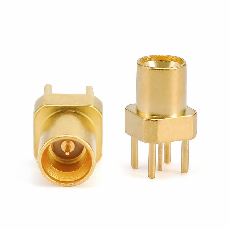 Gppo Connector GPPO (Mini-SMP) Male Smooth Connector PCB Mount Soldering, DC - 40GHz ...