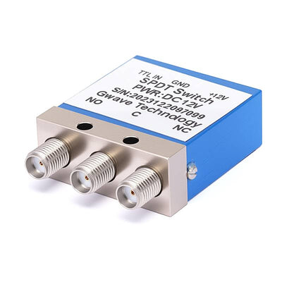 SPDT Electromechanical Relay Failsafe Switch | TTL | SMA Female | DC - 18GHz | 12V