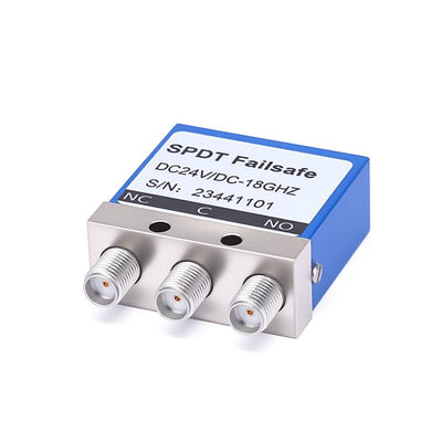 SPDT Electromechanical Relay Failsafe Switch | SMA Female | DC - 18GHz | 24V