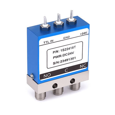 SPDT Electromechanical Relay Failsafe Switch | TTL | SMA Female | DC - 18GHz | 24V