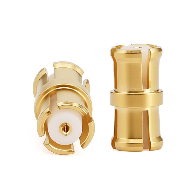 GPO(SMP) Female to GPO(SMP) Female Straight Adapter | DC to 18GHz | Length 6.45mm | Military-Standard Compliant