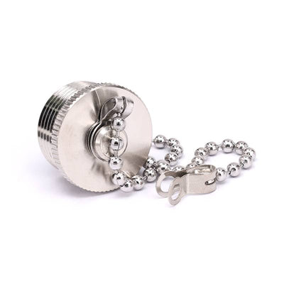 N Female Non-Shorting Dust Cap With Chain