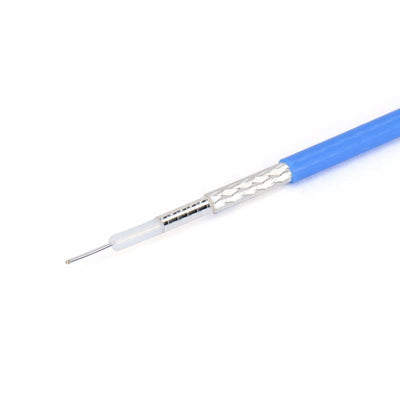 405 Series Flexible Coax Cable with FEP(Blue) Jacket | DC-20GHz