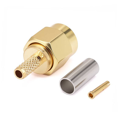 SMA Female Reverse Polarity for  RG316&RG316D Series Cable  ，DC to 6GHz