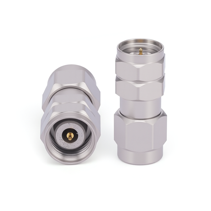 SMA Male to 2.4mm Male Straight Precision Adapter | DC to 26.5GHz
