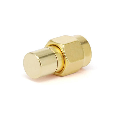 SMA Male RF Load Termination Up To 18 GHz, 0.5 Watts, Gold Plated Brass