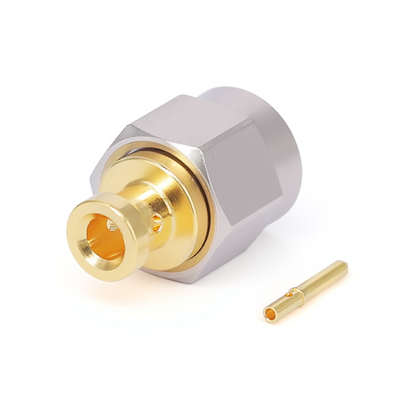SMA Male Connector for RG405 Flexible Cables | DC - 26.5GHz