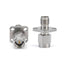 SMA Male to SMA Female Adapter with 4 Hole Flange, DC - 18GHz