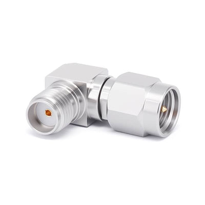 SMA Male to SMA Female Right Angle Adapter | DC-18GHz