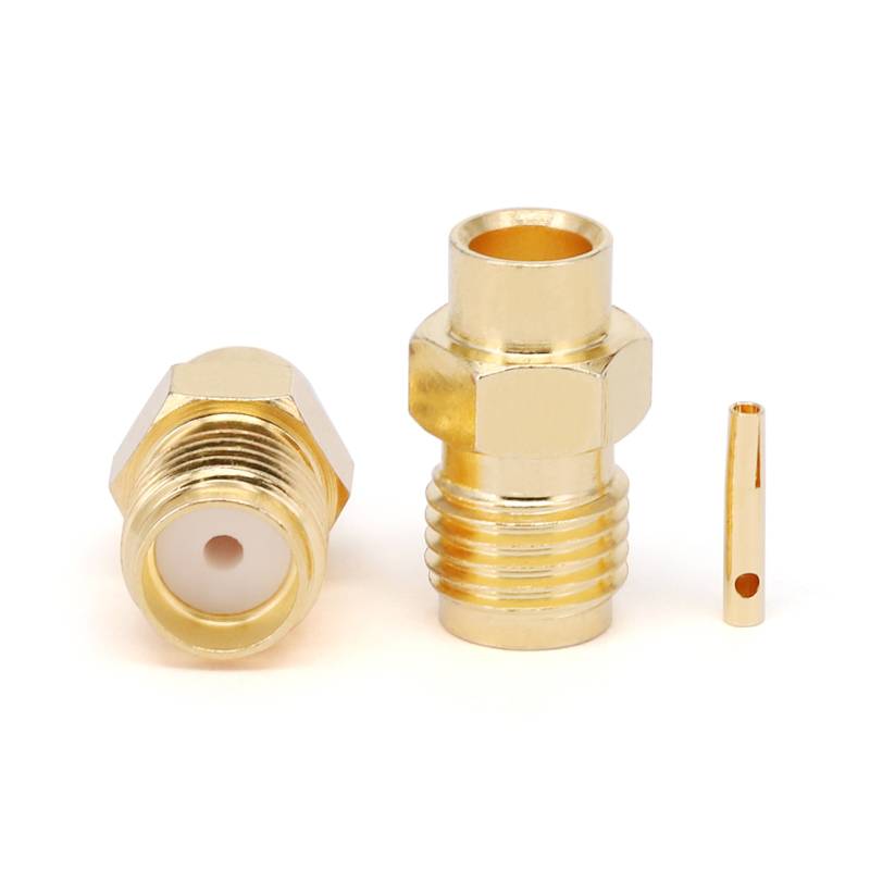 SMA Female Connector for .141' Series Cables, DC - 18GHz