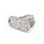 SMA Female Connector Field Replaceable with 2 Hole Flange, Hole Spacing 12.2mm, Acceptable Pin Diameter 0.30mm, DC-26.5GHz