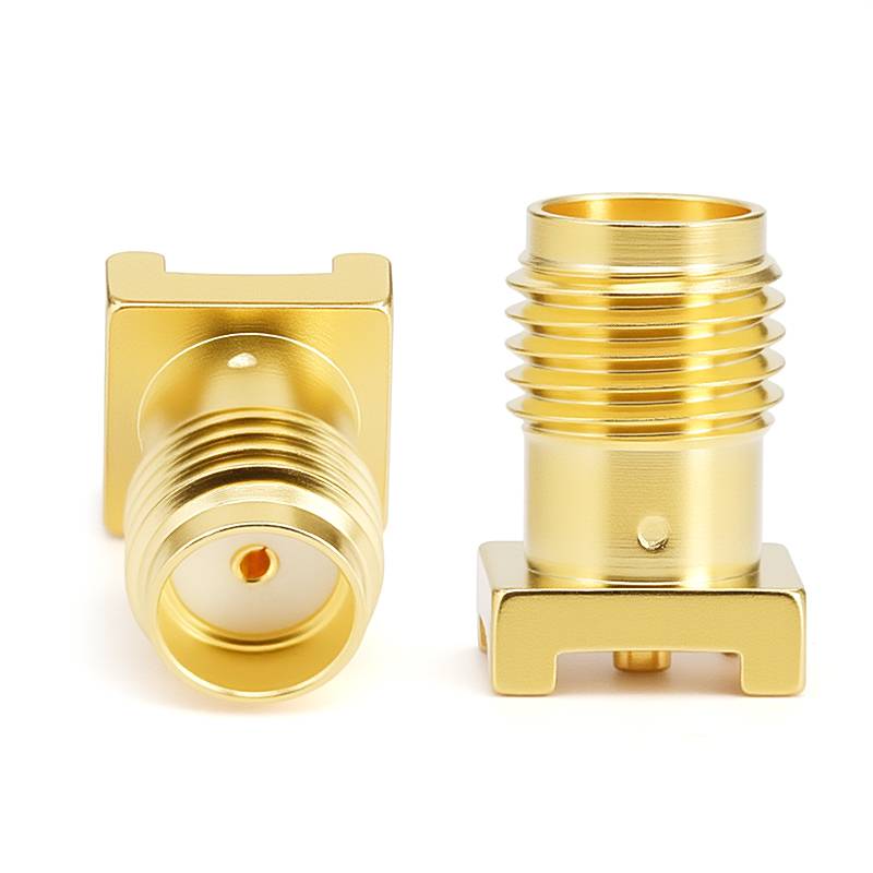 SMA Female Vertical Launch Connector | SMT Soldering for PCB | DC–18 GHz