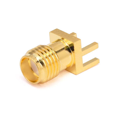 SMA Female Connector End Launch Suit for PCB Thickness 2.0mm Length of Center Pin 1.9mm,  DC - 18GHz