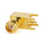 SMA Female Connector PCB Mount Soldering,Right Angle,DC - 6GHz