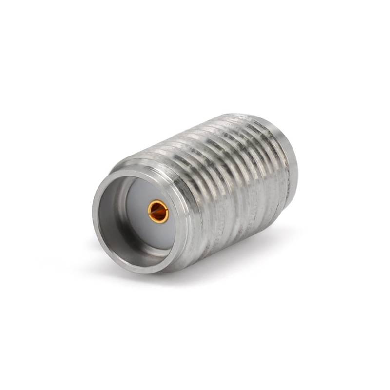 SMA Female Bulkhead Mount Connector Field Replaceable, Acceptable Pin Diameter 0.51mm, DC - 26.5GHz