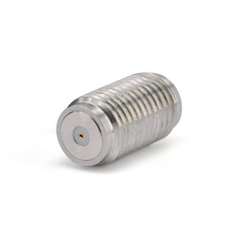 SMA Female Bulkhead Mount Connector Field Replaceable, Acceptable Pin Diameter 0.51mm, DC - 26.5GHz