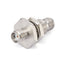 SMA Female to SMA Female Bulkhead Straight Precision Adapter | DC to 26.5 GHz