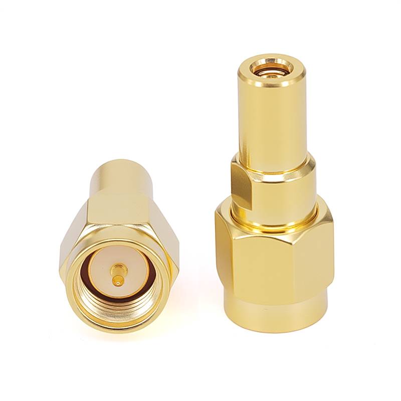 SMA Male to SSMB Female Straight Adapter | DC-3GHz