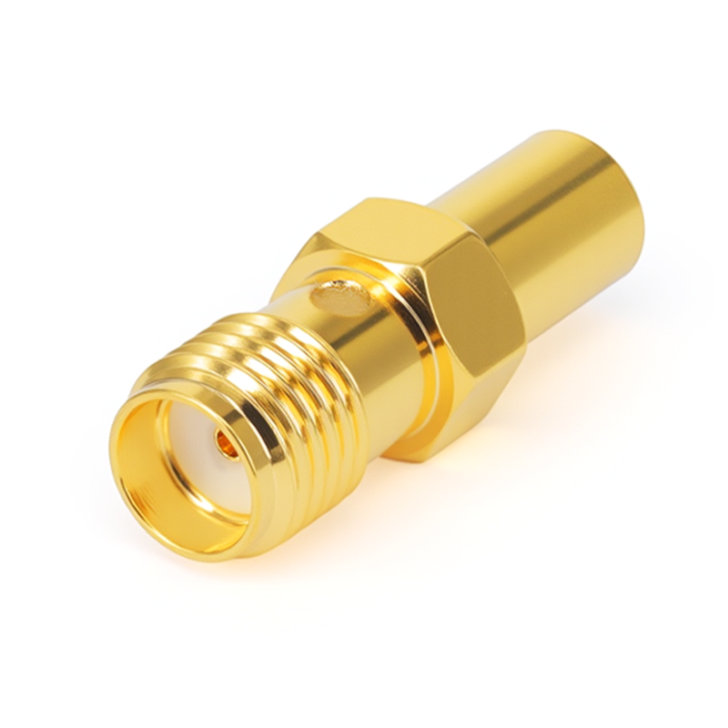 SMA Female to SSMB Female Straight Adapter | DC-3GHz
