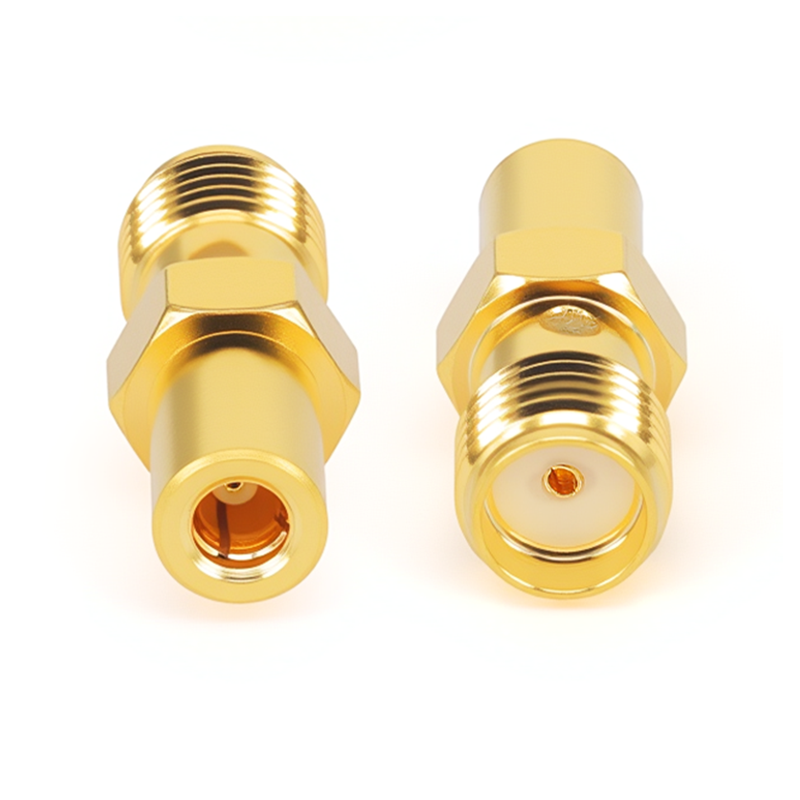 SMA Female to SSMB Female Straight Adapter | DC-3GHz