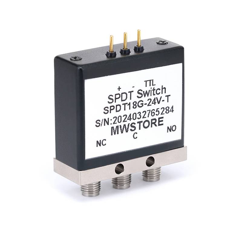 SPDT Electromechanical Relay Failsafe Switch | TTL | SMA Female | DC - 18GHz | 24V