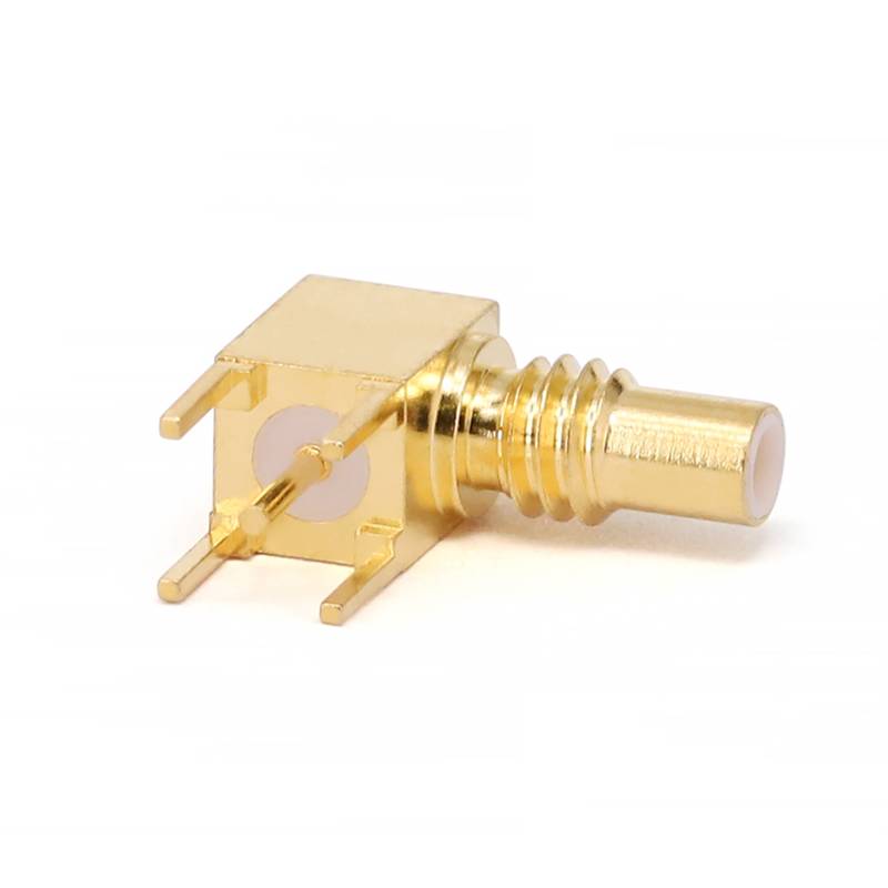 SSMC Male Connector for PCB wiht Right Angle,  DC - 6GHz