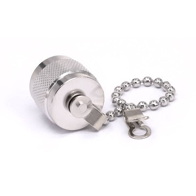 TNC Male Non-Shorting Dust Cap With Chain