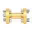 WR10 to WR10 Straight Waveguide Adapter|1 Inch Length | UG-387/U to UG-387/U Flange | 75–110GHz