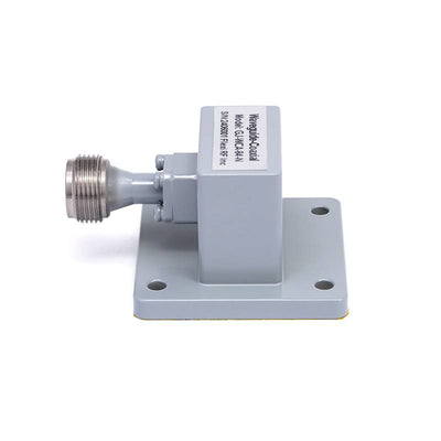 WR-112 to N Female Waveguide to Coax Adapters with UBR84 Flange, 6.57 - 9.99GHz