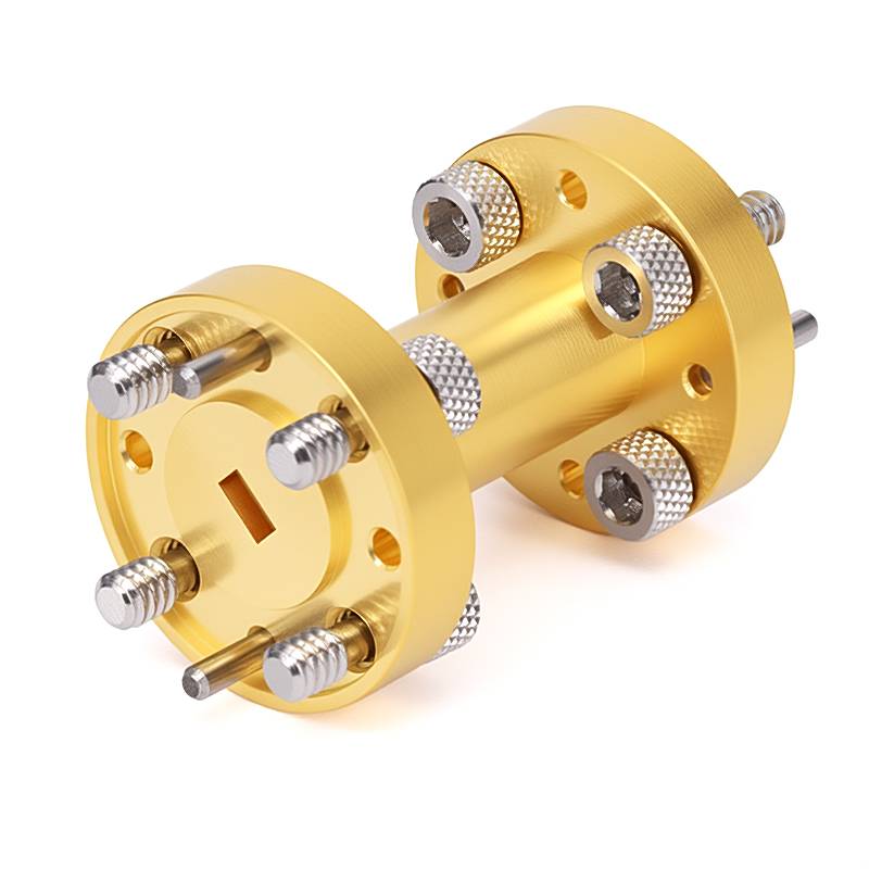 WR12 to WR12 Straight Waveguide Adapter|1 Inch Length | UG-387/U to UG-387/U Flange | 60–90GHz