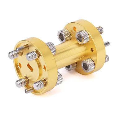 WR12 to WR10 Straight Waveguide Adapters| 1 Inch Length | UG-387/U  Flange to UG-387/U Flange | 75 - 90GHz