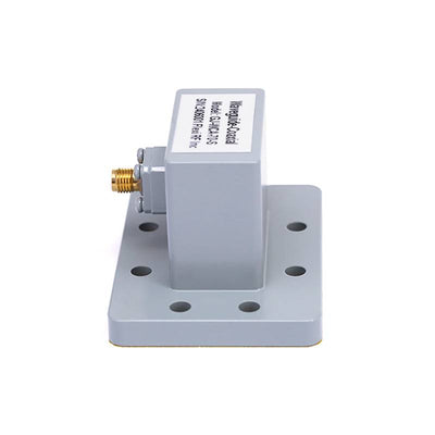WR-137 to SMA Female Waveguide to Coax Adapters with UDR70 Flange, 5.38 - 8.17GHz