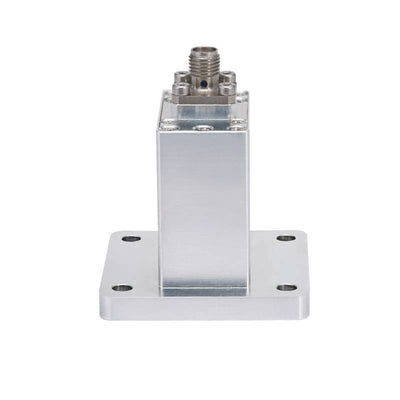 WR-90 to SMA Female Straight Waveguide to Coax Adapters with UBR100 Flange, 8.2 - 12.4GHz